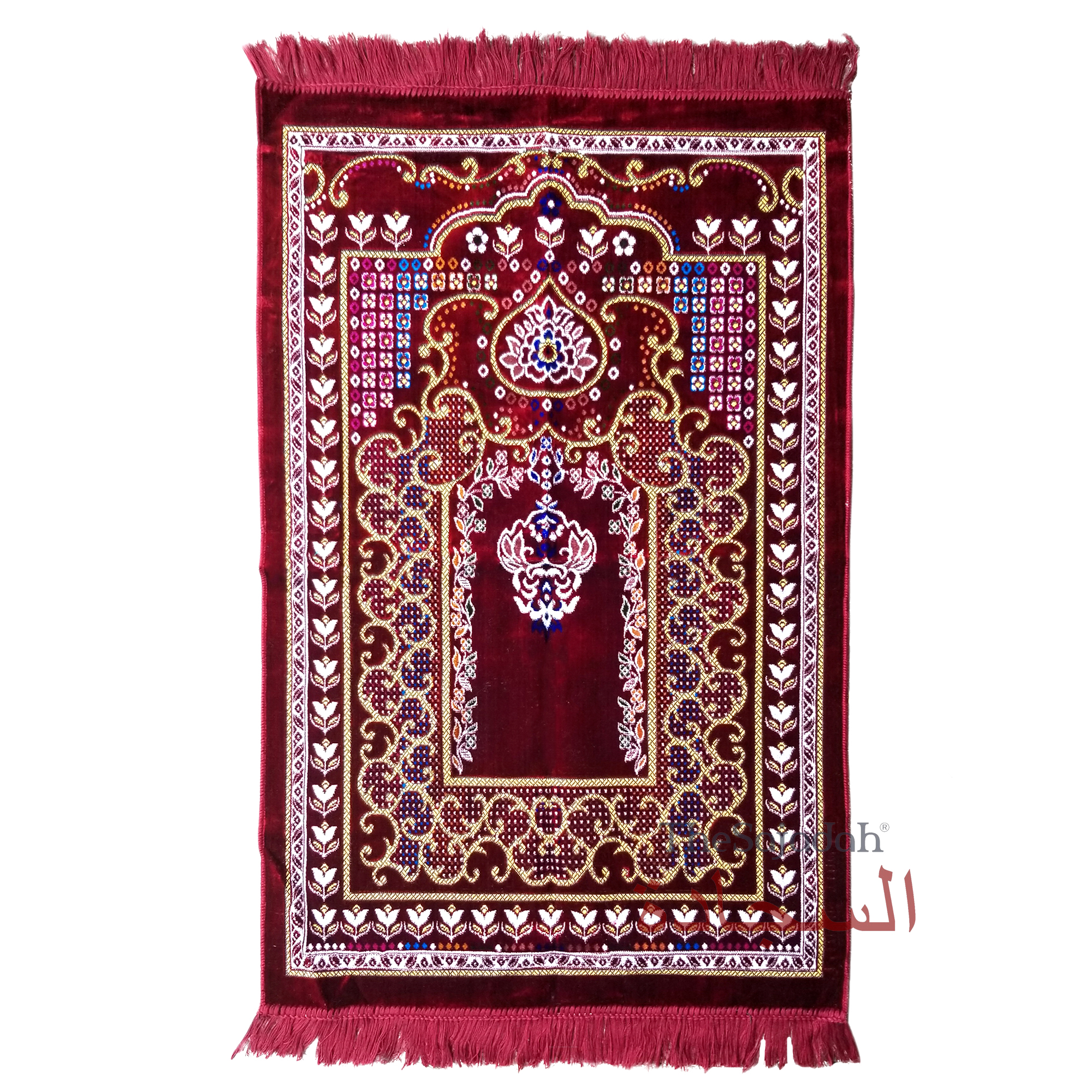 Thin Travel Light Weight Prayer Mat Rug Namaz Seccade Turkish Made